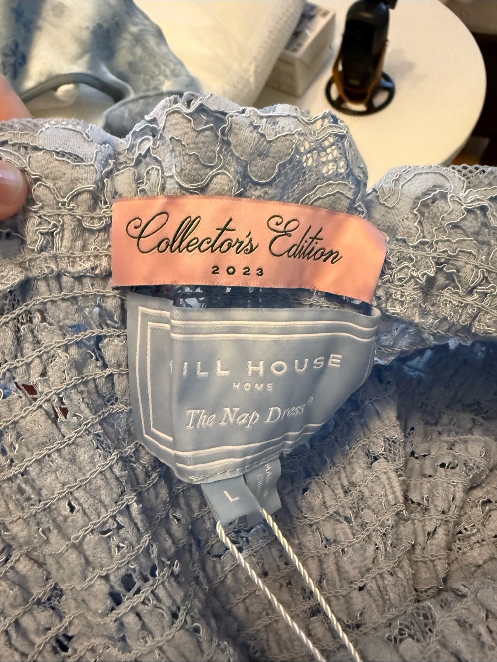 Hill House Light Blue Collector's Edition Lace Nap Dress